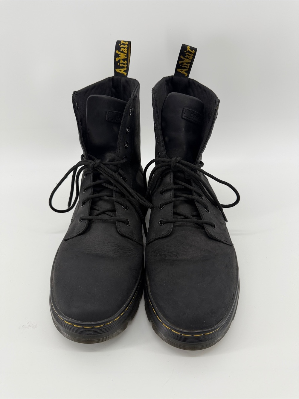 Dr. Martens Combs Boot in Black 13 MENS S61 - Picture 3 of 8